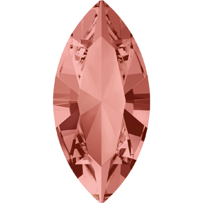 4228 15x7mm PLAIN 262 - Swarovski Sale XILION navette fancy stone - rose peach